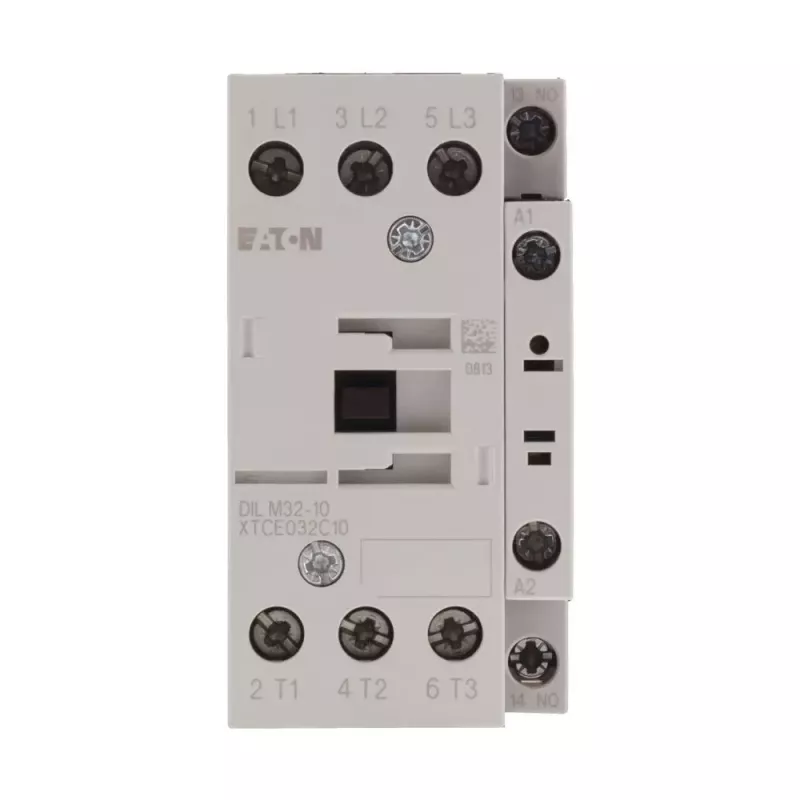Eaton DILM32-10(RDC24) vermogenscontactor, 3-polig, 32 A, 24-27 V DC spoel, 1 NO hulpcontact 277274