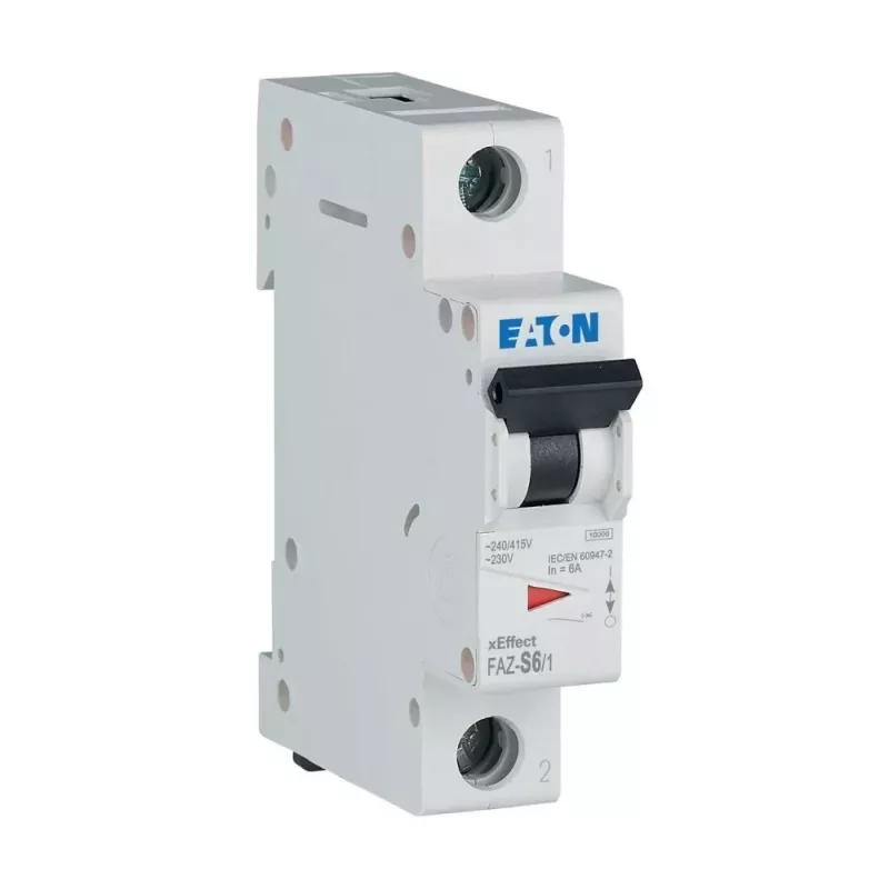 Eaton FAZ-S6/1 Installatieautomaat, 1-polig, S6 278610