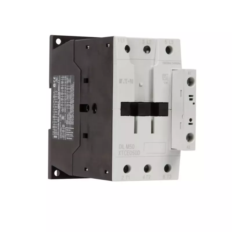 Eaton DILM50 contactor, AC, IP00, 55 x 132,1 mm, wit