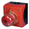 Eaton M22-SOL-PVLPL11-2 PV-brandweerschakelaar, 1NO 1NC, rode paddestoelkop, 2-polig, 1000V DC, 25A, paneelmontage 152627