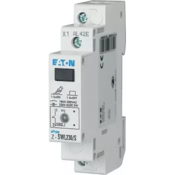 Eaton Z-SWL230/S noodstop-drukknop-bediening, paddenstoelkop, trekontgrendeling, rood/geel, 22,5 mm montage 292300