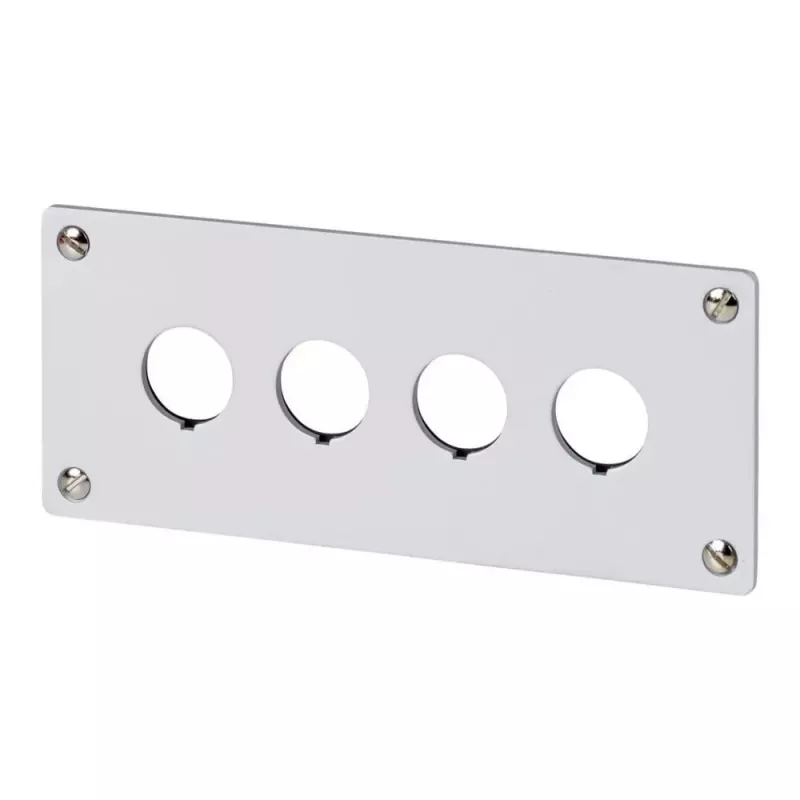 Eaton M22-E4 montageplaat voor 4 bedieningstoestellen, antraciet 216545