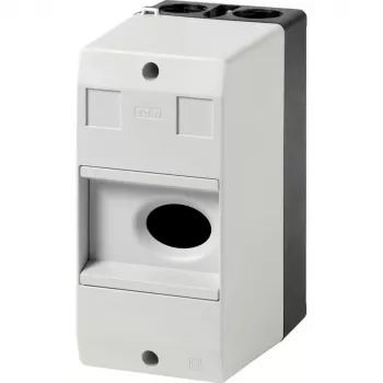 Eaton CI-PKZ01 opbouwbehuizing met geïntegreerde schakelaar, 158 x 80 x 116,5 mm, grijs 281403