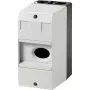 Eaton CI-PKZ01 opbouwbehuizing met geïntegreerde schakelaar, 158 x 80 x 116,5 mm, grijs 281403
