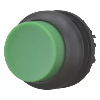 Eaton Moeller M22 drukknop-bediening, verhoogd, tastsend, groen, kunststof frontring, 22,5 mm 216645