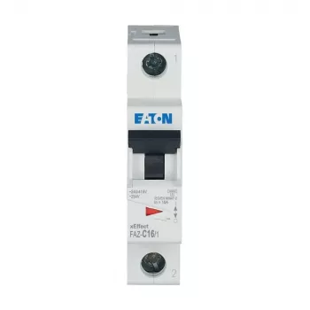 Eaton FAZ-C16/1 installatieautomaat (MCB), 1-polig, 16 A, C-karakteristiek 278561