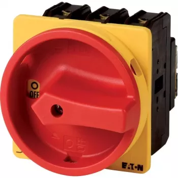 Eaton P3-63/EA/SVB/N hoofdschakelaar 3-polig 63A rood/geel 010398
