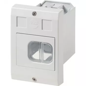 Eaton E-PKZ01-G lege behuizing met draaischakelaar en membraanwartels, grijs 281634
