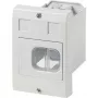 Eaton E-PKZ01-G lege behuizing met draaischakelaar en membraanwartels, grijs 281634