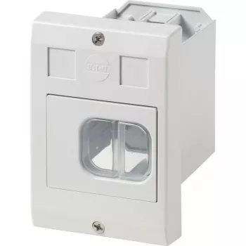 Eaton E-PKZ01-G lege behuizing met draaischakelaar en membraanwartels, grijs 281634