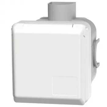 MENNEKES Cepex 4243 inbouw industriële contactdoos 16A 3P 6h 230V IP44 blauw