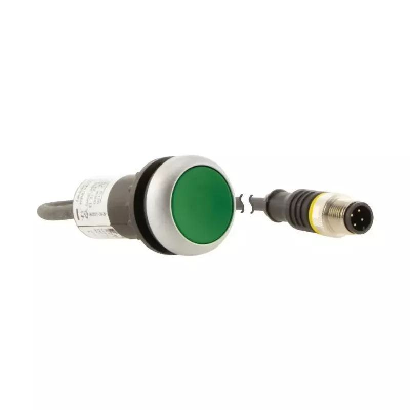 Eaton C22-D-G-K10-P3 drukknop, vlak, tastend, groen, 1NO 181632