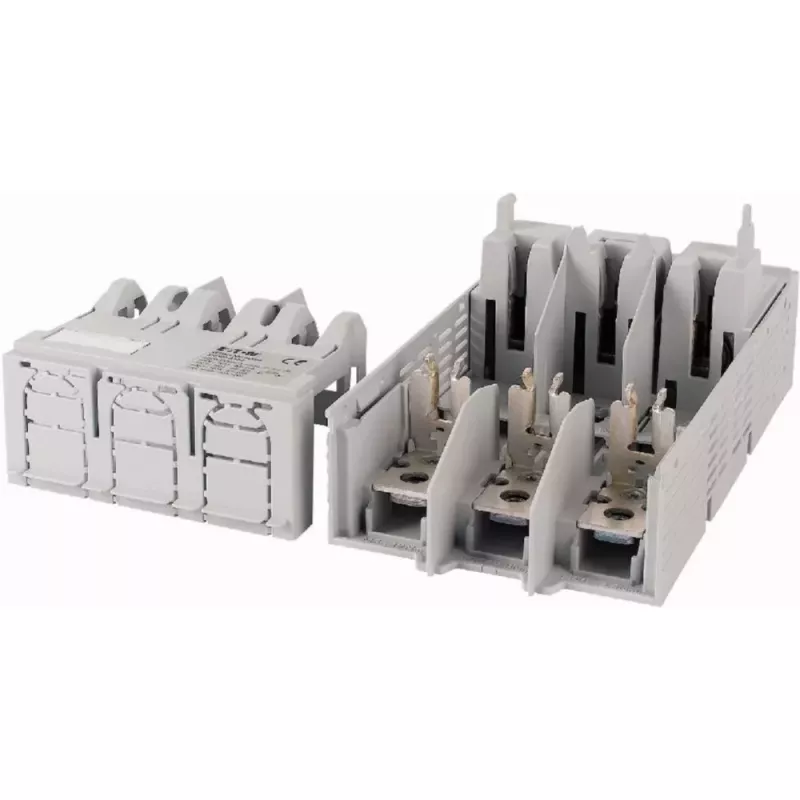 Eaton XNH00-A160 3-polige NH-lastscheider met zekeringen, 160A, M8, 95 mm² 183025
