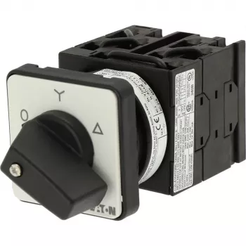 Eaton T0-4-8410/E nokkenschakelaar 3-polig 20A 690V 4 posities zwart 024604