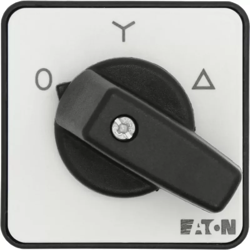 Eaton T0-4-8410/E 3-polige schakelaar, zwart/metallic 024604