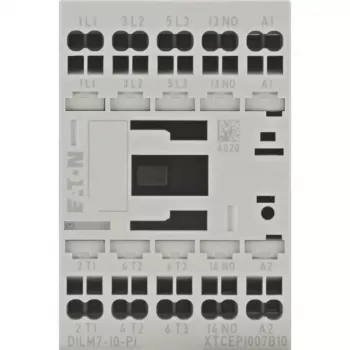 Eaton DILM7-10(24VDC)-PI vermogenscontactor, 3 NO hoofcontacten, 24 V DC spoel, 7 A AC-3, 690 V 199223
