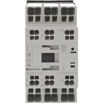 Eaton DILM25-11(RDC24)-PI contactor, 3 sluitcontacten hoofcontacten, 24 V DC spoel, 25 A, 11 kW 199288