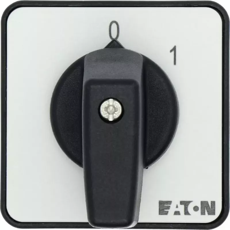Eaton T0-1-15402/E tuimelschakelaar, 2-polig, IP65, zwart 053092