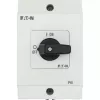 Eaton T0-2-1/I1 tuimelschakelaar, 3-polig, zwart/grijs 207081