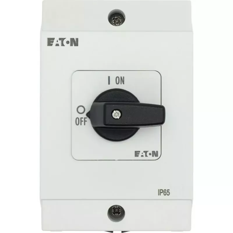 Eaton T0-2-1/I1 tuimelschakelaar, 3-polig, zwart/grijs 207081