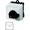 Eaton T0-3-8222/IVS 3-polige nokkenschakelaar, 20A, zwart/wit 060205