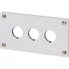 Eaton M22-E3Q aluminium behuizing voor bedieningsstation, grijs, 3 uitsparingen, IP65 216544