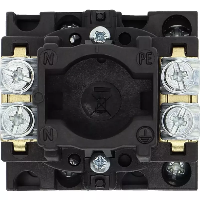 Eaton T0-1-102/EA/SVB-SW afsluitbare nokkenschakelaar 20 A 1-polig 90° zwart