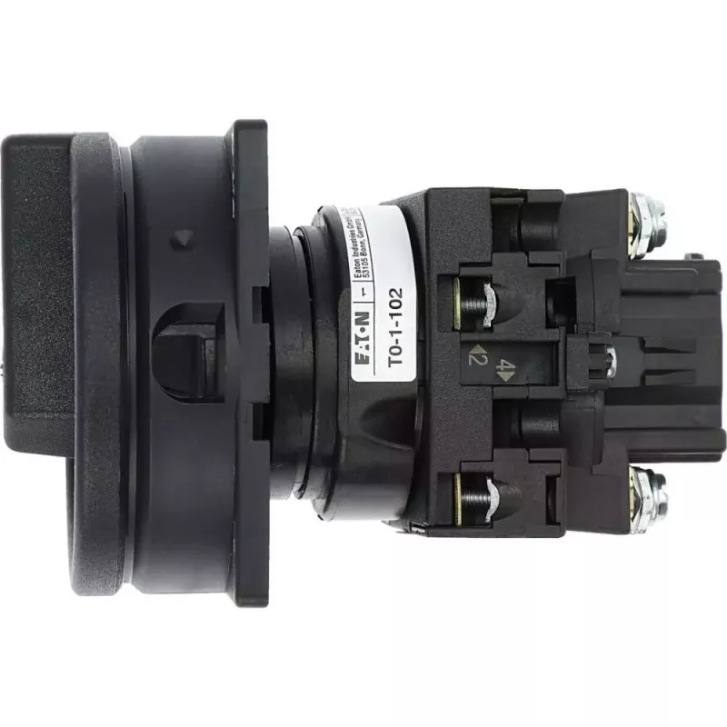 Eaton T0-1-102/EA/SVB-SW afsluitbare nokkenschakelaar 20 A 1-polig 90° zwart