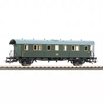 PIKO 53195 H0 DR Sachsenwagen type B, tijdperk III, groen