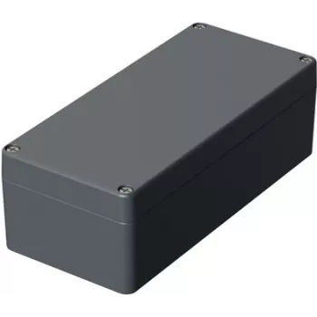 BOPLA universele behuizing aluminium zilvergrijs (RAL 7001) 175 x 80 x 57 A 115 01115000.MT1