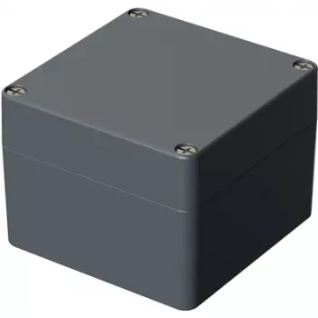 Bopla universele behuizing 122 x 120 x 90 mm aluminium zilvergrijs RAL 7001 IP66 01120000.H
