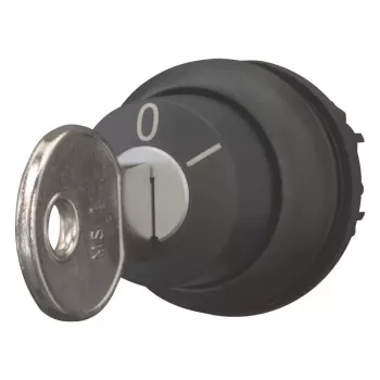Eaton M22S-WRS sleutelbediende keuzeschakelaar-aandrijving, 2 standen, vergrendelend, zwart 216889