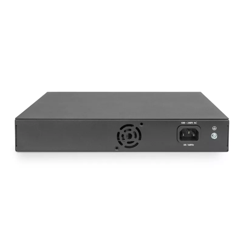 DIGITUS DN-80113-1 24-poorts Gigabit-switch, 19-inch rackmontage, 48 Gbps, unmanaged