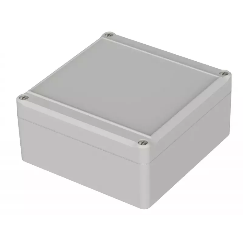 BOPLA universele behuizing ABS lichtgrijs 120 x 120 x 57 mm ET 217-F 63217200.MT1