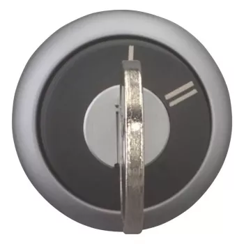 Eaton M22-WRS-X95 sleutelbediende keuzeschakelaar-aandrijving, 3 standen, vergrendelend, zwarte kunststof frontring, X95-sleutel 228026