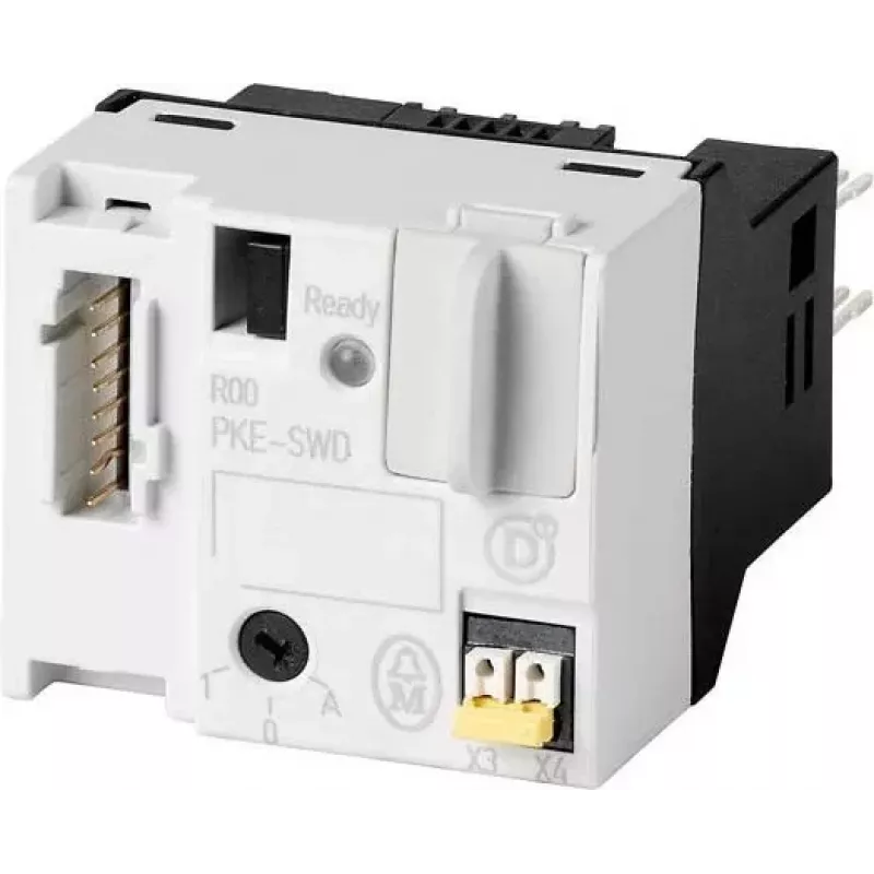 Eaton SmartWire-DT aansluitmodule voor PKE12/32 motorstarter, hand/auto-modus, 24V DC, IP20, zwart 126895