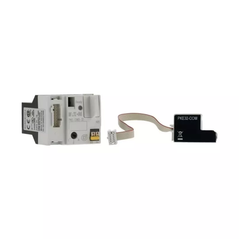 Eaton SmartWire-DT aansluitmodule voor PKE12/32 motorstarter, hand/auto-modus, 24V DC, IP20, zwart 126895
