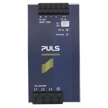 PULS DIMENSION QT20.241 3-fase DIN-rail voeding 24V DC 20A 480W