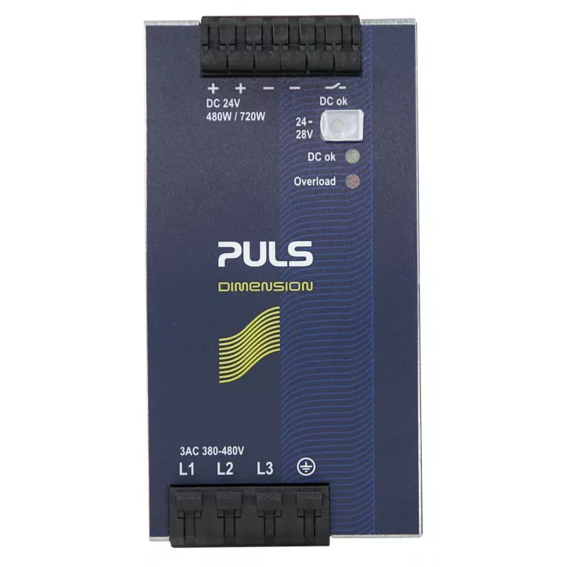 PULS DIMENSION QT20.241 3-fase DIN-rail voeding 24V DC 20A 480W