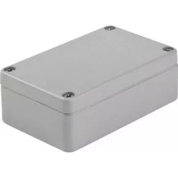 Bopla universele behuizing 98 x 64 x 34 mm aluminium zilvergrijs RAL 7001 A 102 (01102000.MT2)