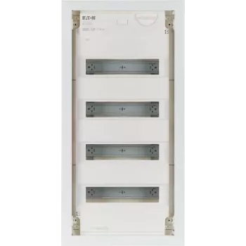 Eaton KLV-48HWP-F inbouwverdeelkast, 4 rijen, 48 modules, witte stalen deur 178812