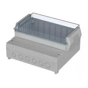 Bopla RCP 2000 controllerbehuizing 213 x 185 x 104,5 mm lichtgrijs ABS/PC IP65 41200309