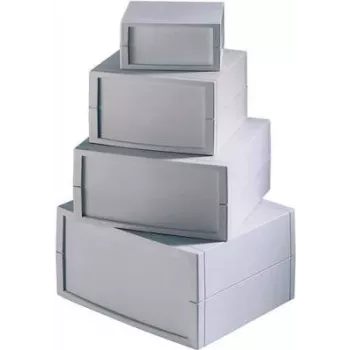 Bopla universele behuizing 85 x 81 x 40 mm polystyreen lichtgrijs RAL 7035 U 85 26085000