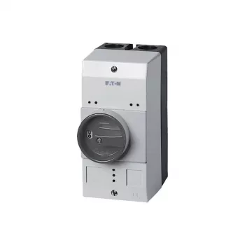 Eaton CI-PKZ0-GM lege behuizing met draaischakelaar, 158 x 80 x 126 mm, zwart/grijs 260089