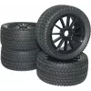 Reely 1:8 buggy compleetwielen Street 10-spaaks zwart 4 stuks (RA093SBA1)