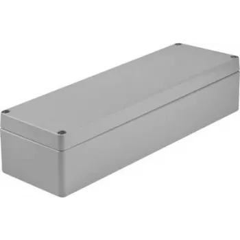 Bopla universele behuizing 360 x 120 x 81 mm aluminium zilvergrijs (RAL 7001) A 124 01124000.H