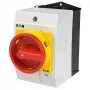 Eaton T0-3-15683/I1/SVB 3-polige nokkenschakelaar, 20 A, rode greep, gele frontplaat 207157