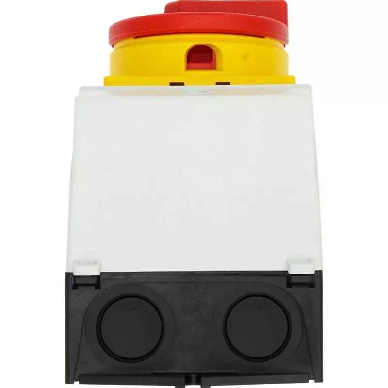 Eaton T0-3-8342/I1/SVB hoofdschakelaar, 3-polig, 20 A, rood/geel 207159