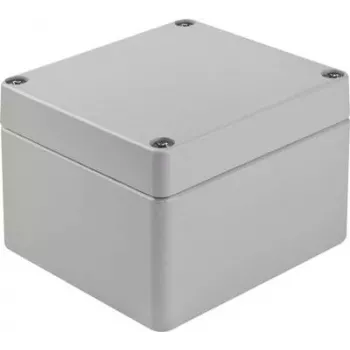 Bopla universele behuizing 122 x 120 x 81 mm aluminium zilvergrijs (RAL 7001) A 119 01119000.H
