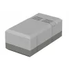 Bopla ELEGANT EG 1040 L tafelbehuizing, polystyreen, lichtgrijs (RAL 7035), 100 x 54 x 40 mm 32104010
